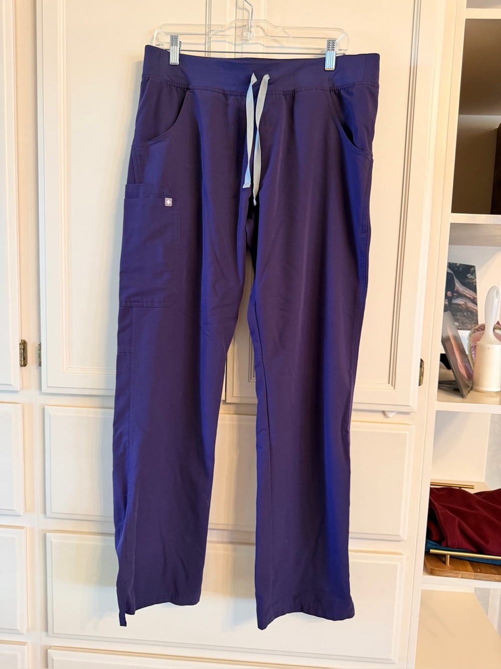 Figs Cade purple Large Tall scrub pants women’s